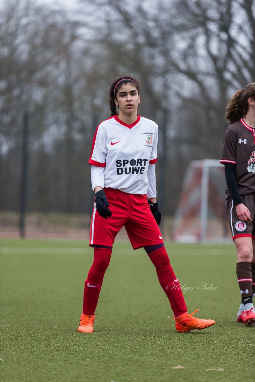 Bild 195 - B-Juniorinnen Walddoerfer - St.Pauli : Ergebnis: 4:1